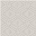Papel pintado de hojas alargadas en beige grège · Casamance Broderies 76993466