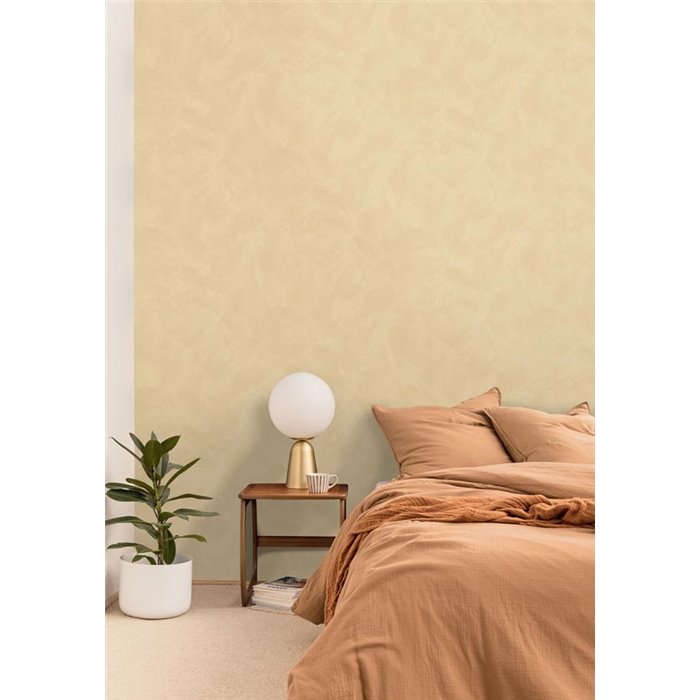 Papier peint beige effet stuc · Caselio Chalk 106081120