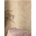 Papel pintado liso de textura difusa beige · Caselio Chalk 106081717