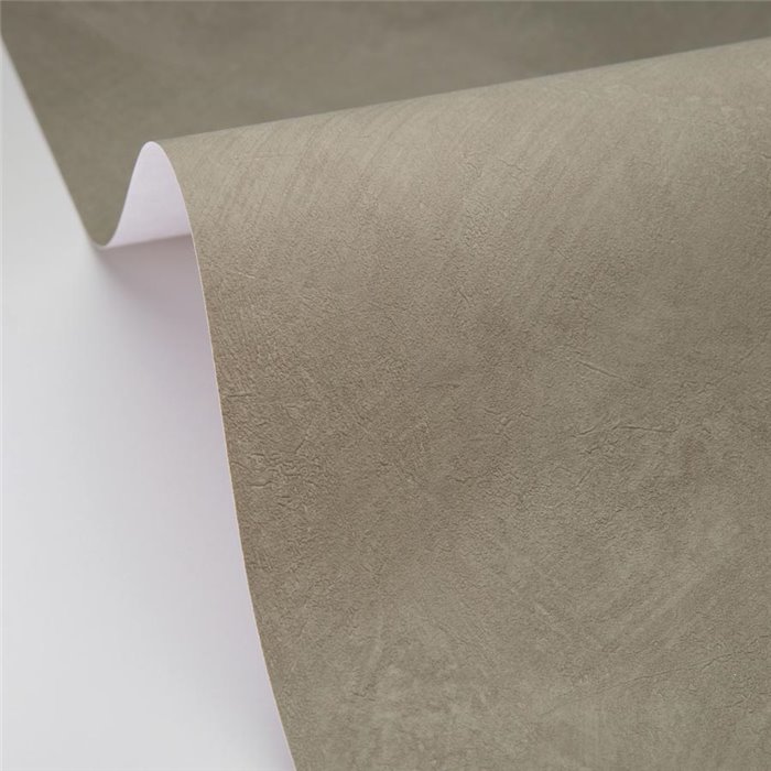 Tapete mit abstrakter Stuckstruktur in Hellbraun · Caselio Chalk 106081756