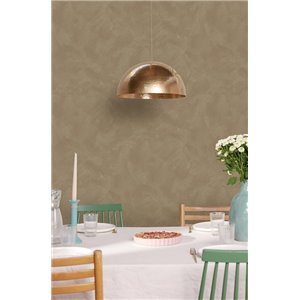 Papel pintado con textura estucada en tonos marrones 2