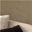 Braune Tapete mit Stuckeffektstruktur · Caselio Chalk 106081809