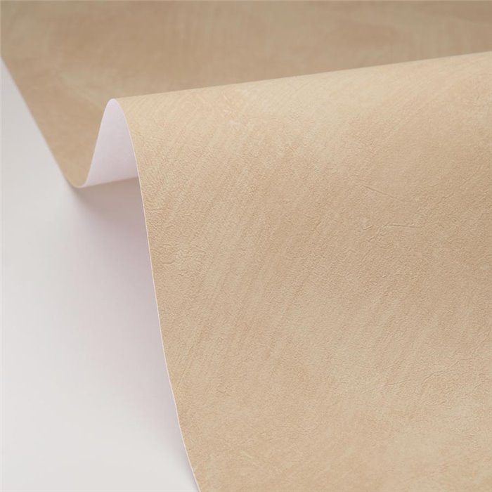 Beige wallpaper with subtle stucco texture · Caselio Chalk 106081943