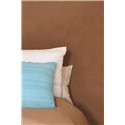 Papier peint effet stuc brun rougeâtre · Caselio Chalk 106082424