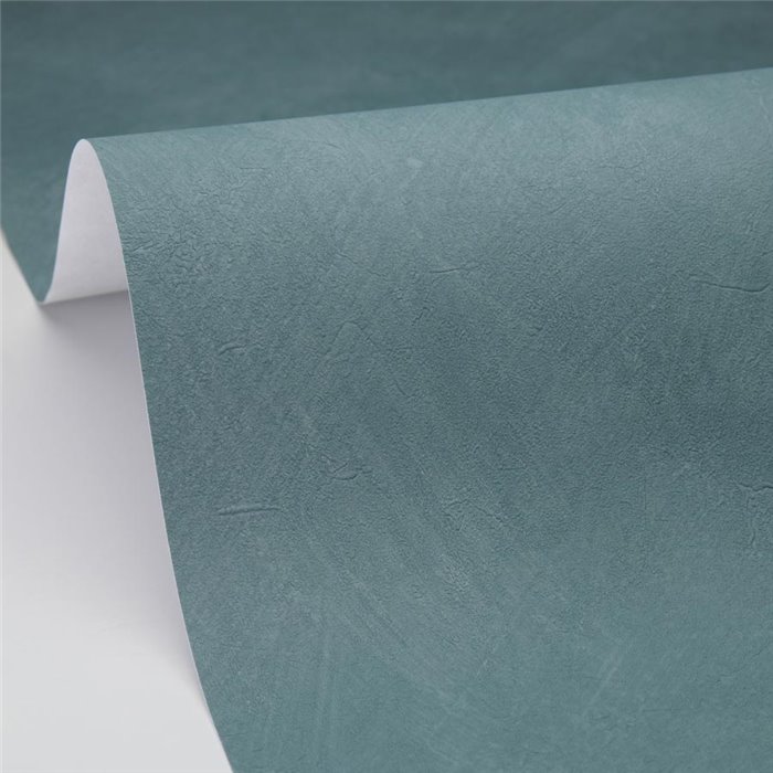 Blue textured wallpaper with stucco effect · Caselio Chalk 106086380
