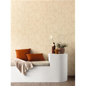 Papel pintado textura yeso beige 2