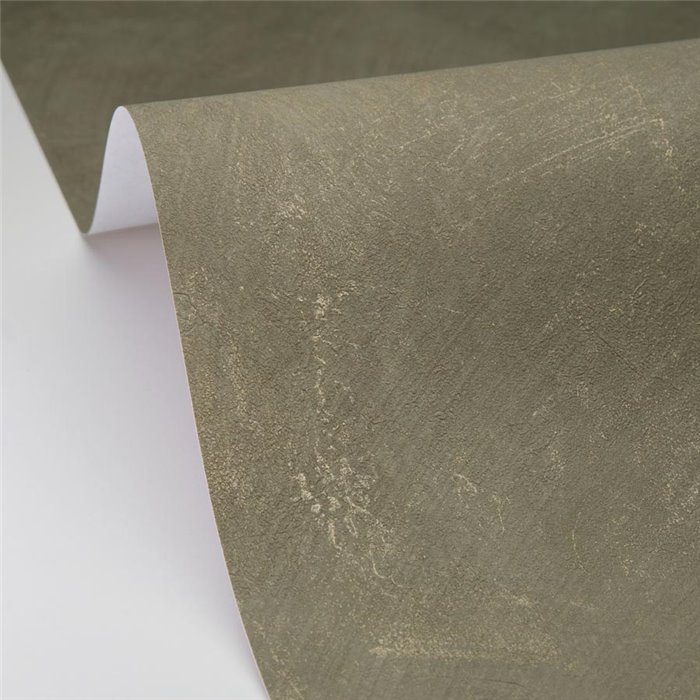 Papel pintado efecto pátina marrón · Caselio Chalk 106997120