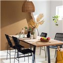 Brown textile texture wallpaper · Caselio Maison Simeon 103222042