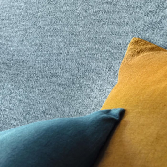 Papel pintado azul de textura textil · Caselio Maison Simeon 103226230