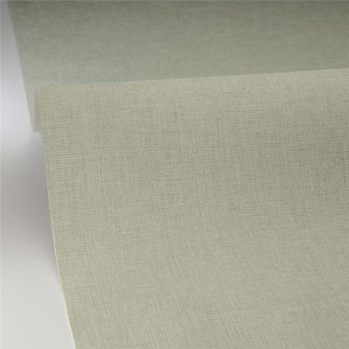 Wallpaper light green textile texture · Caselio Maison Simeon 103227410