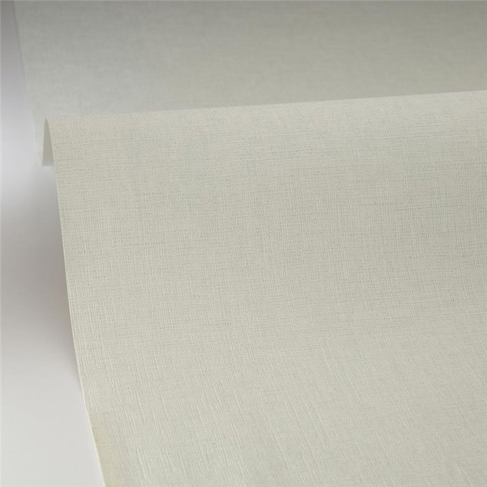 Papel pintado con textura de tejido verde pálido · Caselio Maison Simeon 103227603