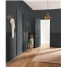 Dark grey textile texture wallpaper · Caselio Maison Simeon 103229610