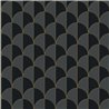 Papel pintado geométrico con líneas doradas