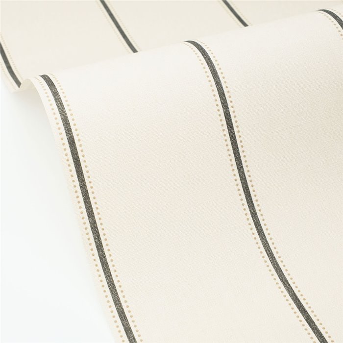 Papel pintado de rayas verticales beige · Caselio Mix & Stripes 107751295
