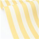 Papel pintado de rayas verticales clásicas amarillas · Caselio Mix & Stripes 107762020