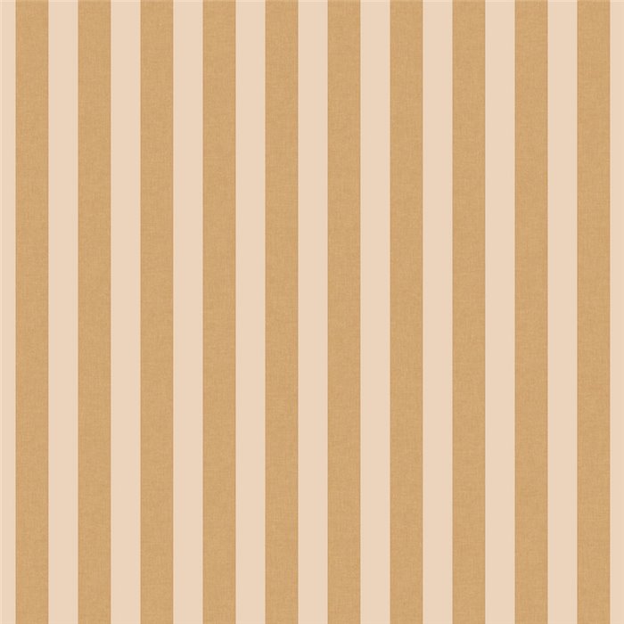 Papel pintado de rayas beige con aspecto textil · Caselio Mix & Stripes 107764028