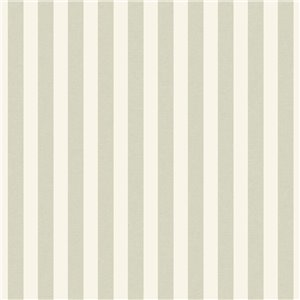 Papel pintado de rayas clásicas con efecto textil