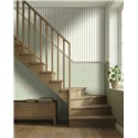 Papel pintado de rayas clásicas con efecto textil · Caselio Mix & Stripes 107767073