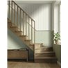 Classic striped wallpaper with textile effect · Caselio Mix & Stripes 107767073