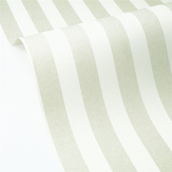 Papel pintado de rayas clásicas con efecto textil · Caselio Mix & Stripes 107767073
