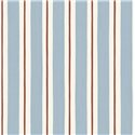 Papel pintado rayas azules y marrones estilo contemporáneo · Caselio Mix & Stripes 107816074