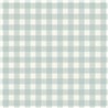 Papel pintado cuadros vichy clásicos azul y blanco