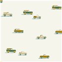 Papel pintado infantil de coches multicolor · Caselio Happy Kids Club 107570727