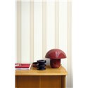 Papel pintado rayas scalloped beige · Caselio Happy Kids Club 107610143