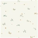 Children's pastel airplane and star wallpaper · Caselio Happy Kids Club 107620621