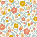 Multicolor large flower wallpaper · Caselio Happy Kids Club 107630212