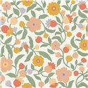 Papel pintado flores grandes multicolor · Caselio Happy Kids Club 107630735