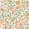 Papel pintado flores grandes multicolor