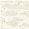 Papel pintado con nubes punteadas y estrellas · Caselio Happy Kids Club 107640223