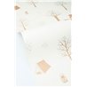 Papel pintado infantil animales del bosque de campamento · Caselio Happy Kids Club 107660754