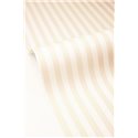 Kindertapete mit Streifen in Beige und Weiß · Caselio Happy Kids Club 107690121