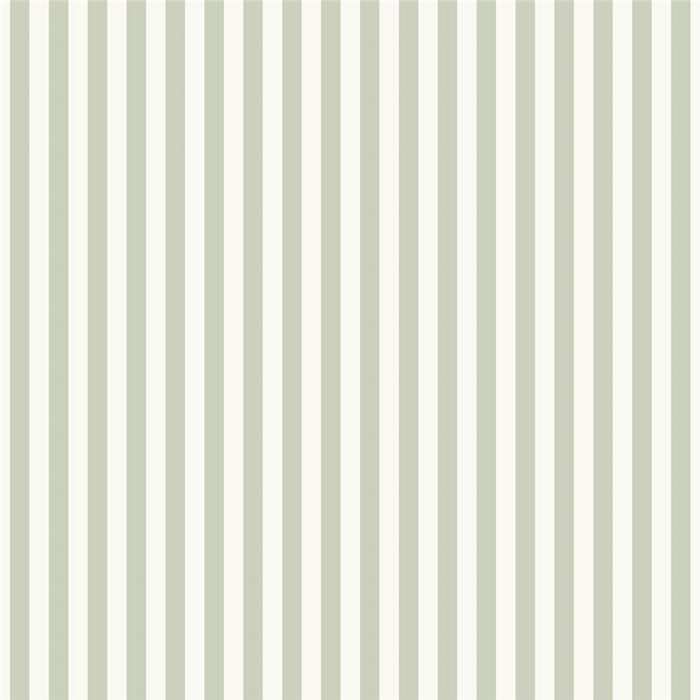 Papel pintado infantil rayas verde pastel · Caselio Happy Kids Club 107690434