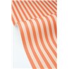 Papier peint ado à rayures orange · Caselio Happy Kids Club 107697184