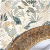 Elegante florale Tapete in Blau und Gold · Caselio Blue Shades 102656260