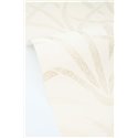 Tapete mit abstrakten weißen und goldenen Blättern · Caselio Blue Shades 107460020