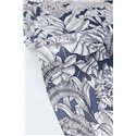 Papel pintado hojas tropicales azul oscuro · Caselio Blue Shades 107486160