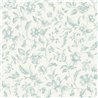 Papel pintado Toile de Jouy floral en azul · Caselio Blue Shades 107506000