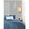 Floral Toile de Jouy blue and beige wallpaper · Caselio Blue Shades 107506110