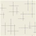 Geometrische Tapete mit feinen Linien in Blau und Beige · Caselio Blue Shades 107526019
