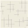 Geometric fine line wallpaper in blue and beige · Caselio Blue Shades 107526019