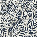 Tropical blue leaves wallpaper · Caselio Blue Shades 107556012