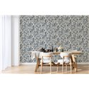Papel pintado hojas tropicales azul · Caselio Blue Shades 107556012