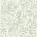 Papel pintado con hojas verdes superpuestas · Caselio Blue Shades 107557070