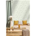 Papel pintado con hojas verdes superpuestas · Caselio Blue Shades 107557070