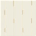 Ikat Tapete mit Textileffekt in Beige und Blau · Caselio Blue Shades 107771000