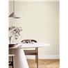 Beige Tapete mit gekreuzten Linien und Textiloptik · Caselio Blue Shades 107521100